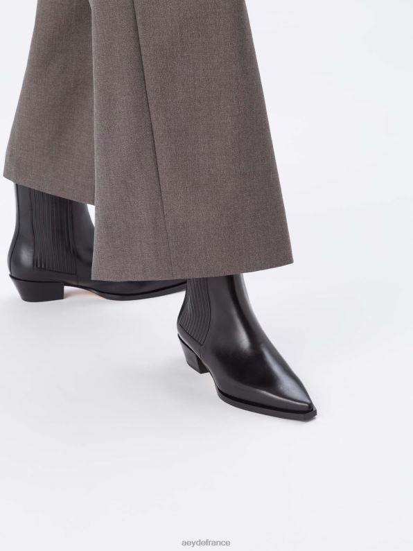 Aeyde bélinda veau noir R4DZ233 chaussure