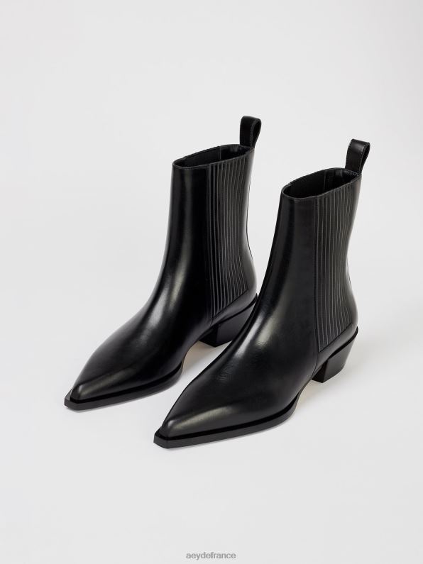 Aeyde bélinda veau noir R4DZ233 chaussure