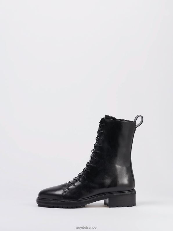 Aeyde est un veau noir R4DZ25 chaussure