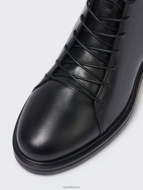 Aeyde est un veau noir R4DZ25 chaussure