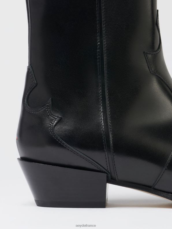 Aeyde hester veau noir R4DZ2255 chaussure