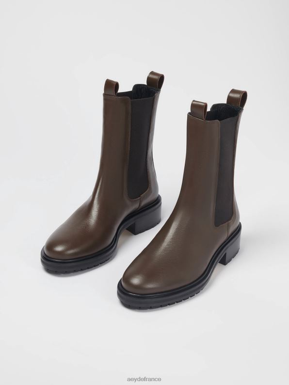 Aeyde jack veau moka R4DZ29 chaussure