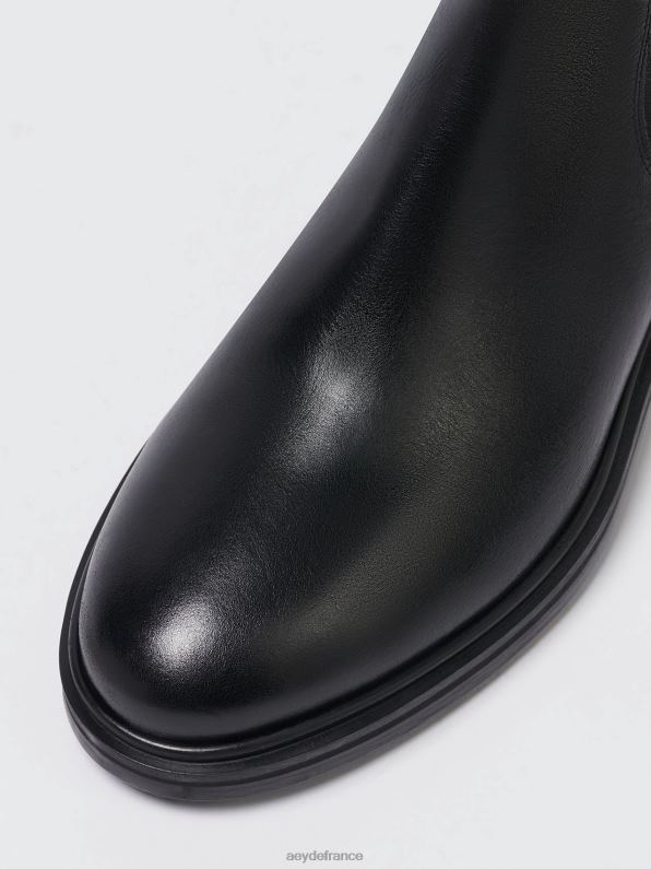 Aeyde jack veau noir R4DZ28 chaussure