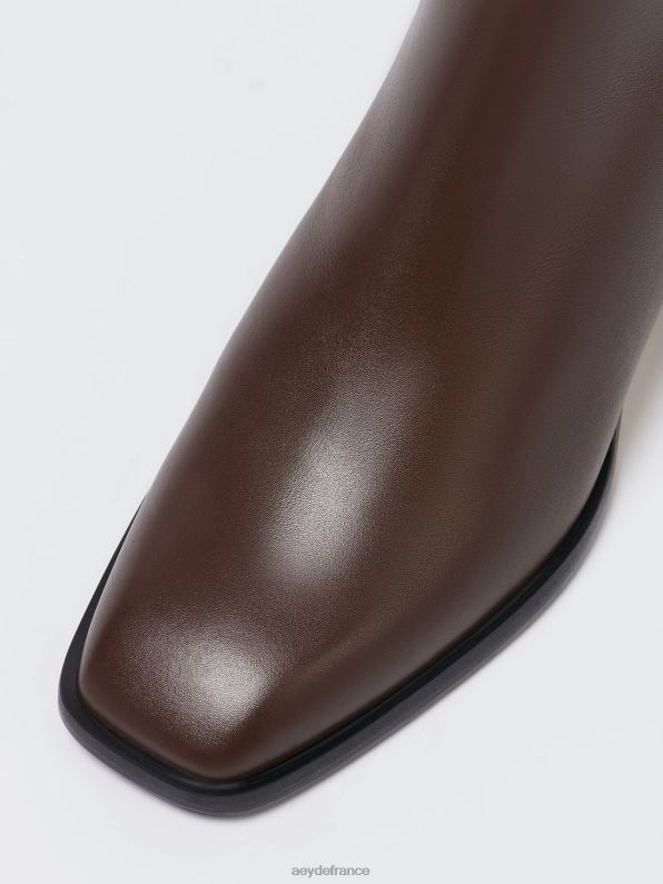 Aeyde lee veau moka R4DZ223 chaussure