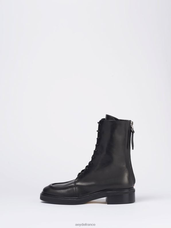 Aeyde maximum veau noir R4DZ216 chaussure