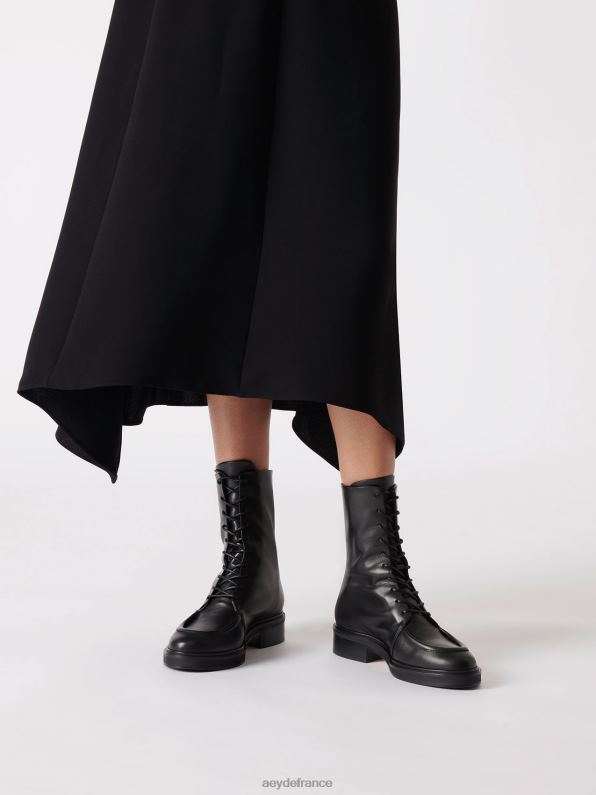 Aeyde maximum veau noir R4DZ216 chaussure