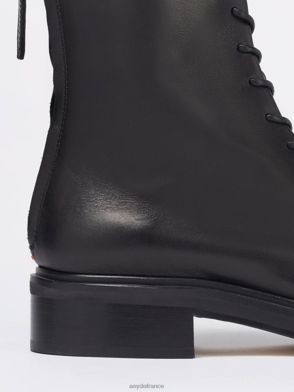 Aeyde maximum veau noir R4DZ216 chaussure