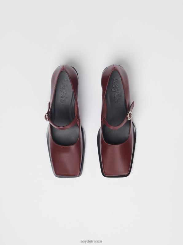 Aeyde n'importe qui port-veau R4DZ2178 chaussure