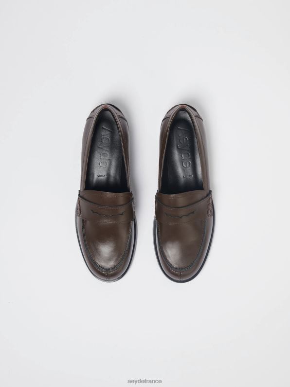 Aeyde oscar veau moka R4DZ2151 chaussure