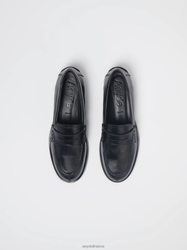 Aeyde oscar veau noir R4DZ2149 chaussure