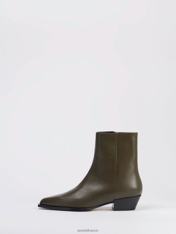 Aeyde rubis veau olive R4DZ237 chaussure