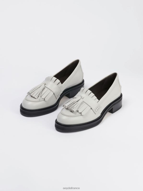 Aeyde Éryne veau à la craie R4DZ2241 chaussure