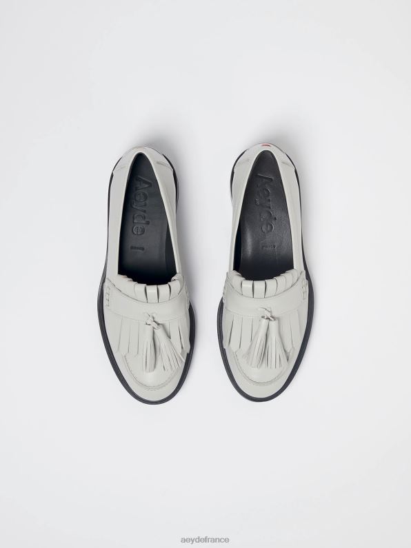 Aeyde Éryne veau à la craie R4DZ2241 chaussure