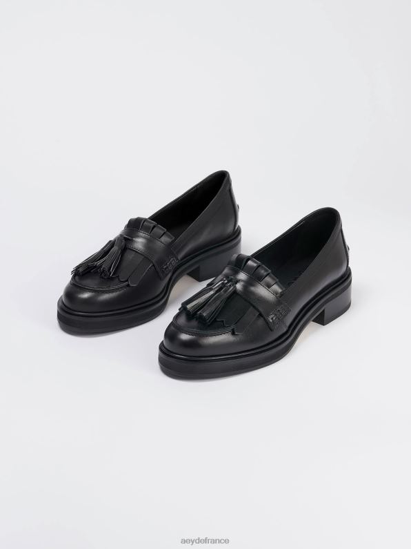 Aeyde Éryne veau noir R4DZ2239 chaussure