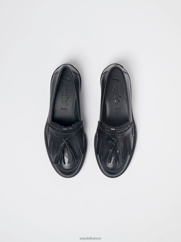 Aeyde Éryne veau noir R4DZ2239 chaussure