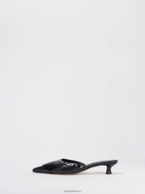 Aeyde tania veau noir R4DZ298 chaussure