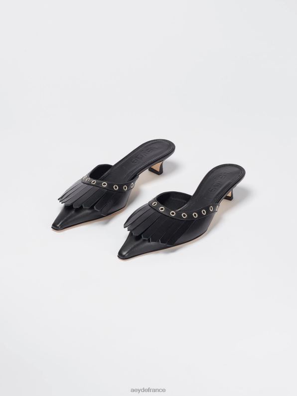 Aeyde tania veau noir R4DZ298 chaussure