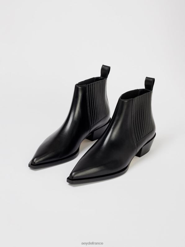 Aeyde être un veau noir R4DZ250 chaussure