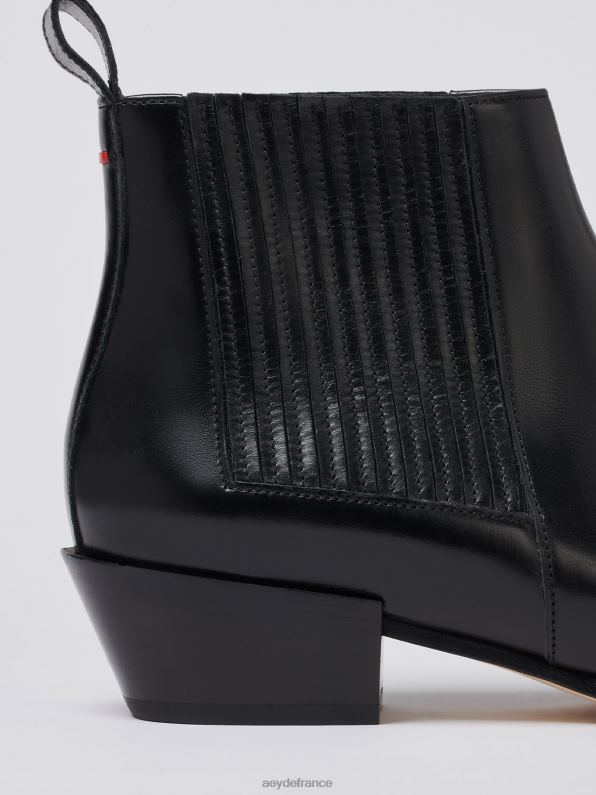 Aeyde être un veau noir R4DZ250 chaussure