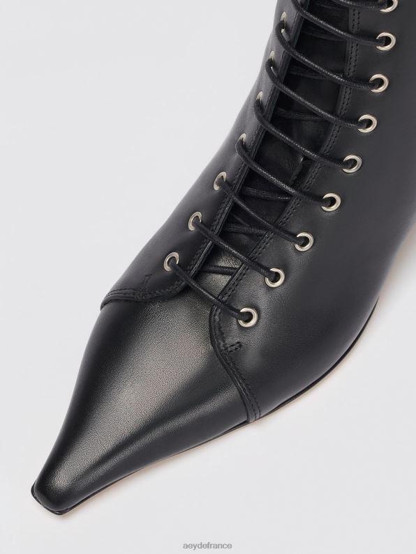 Aeyde trixi veau noir R4DZ2104 chaussure