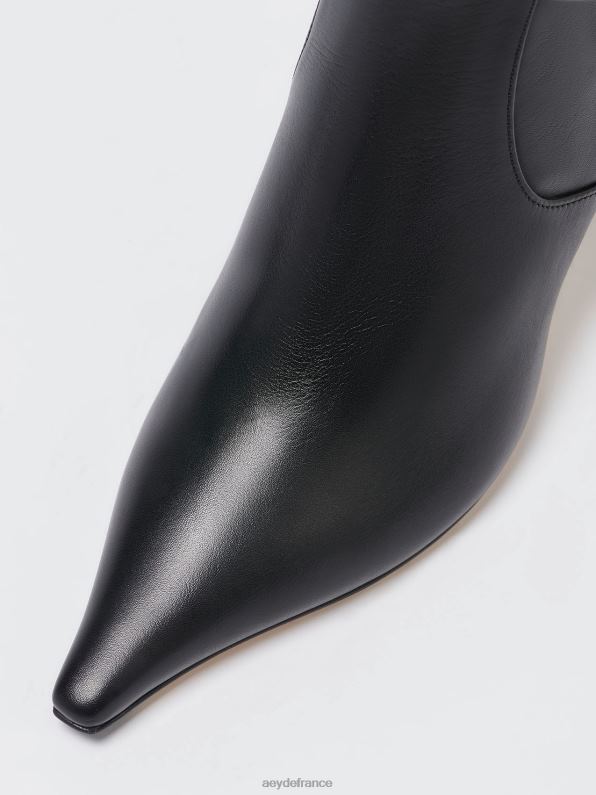 Aeyde zuri veau noir R4DZ254 chaussure